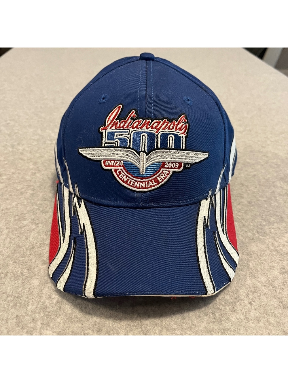 2009 Indianapolis 500 Centennial Era Hat Brickyard Authentics Indy 500 Cap